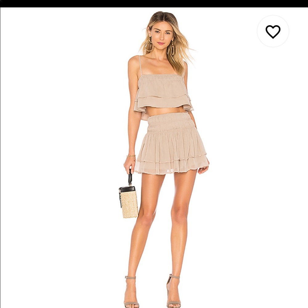 Tan 2-piece set